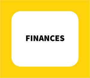Important Info Buttons Finances no border
