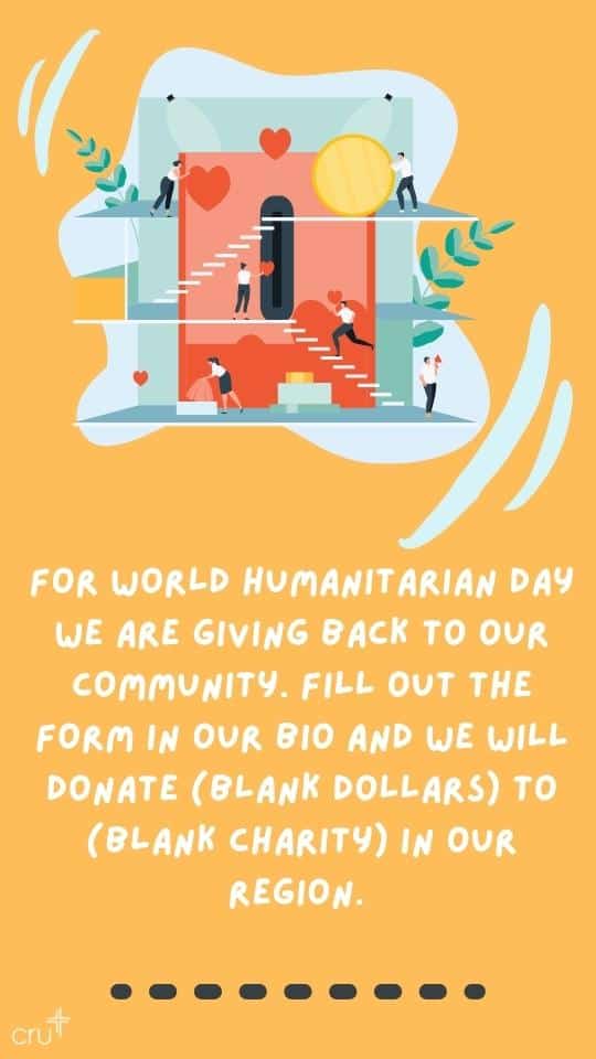 Copy of Story Humanitarian Day - Aug 19 (Cru Social)